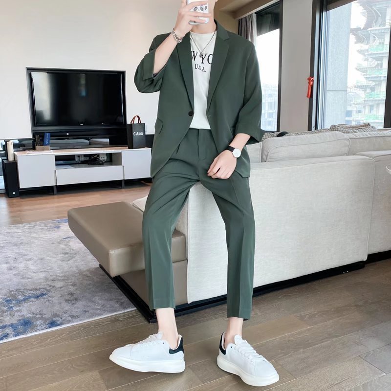 Casual Suit Men's Trendy Baggy Coat