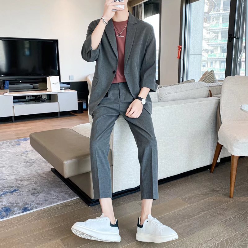 Casual Suit Men's Trendy Baggy Coat