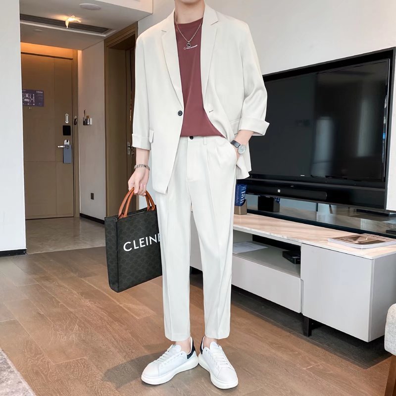 Casual Suit Men's Trendy Baggy Coat