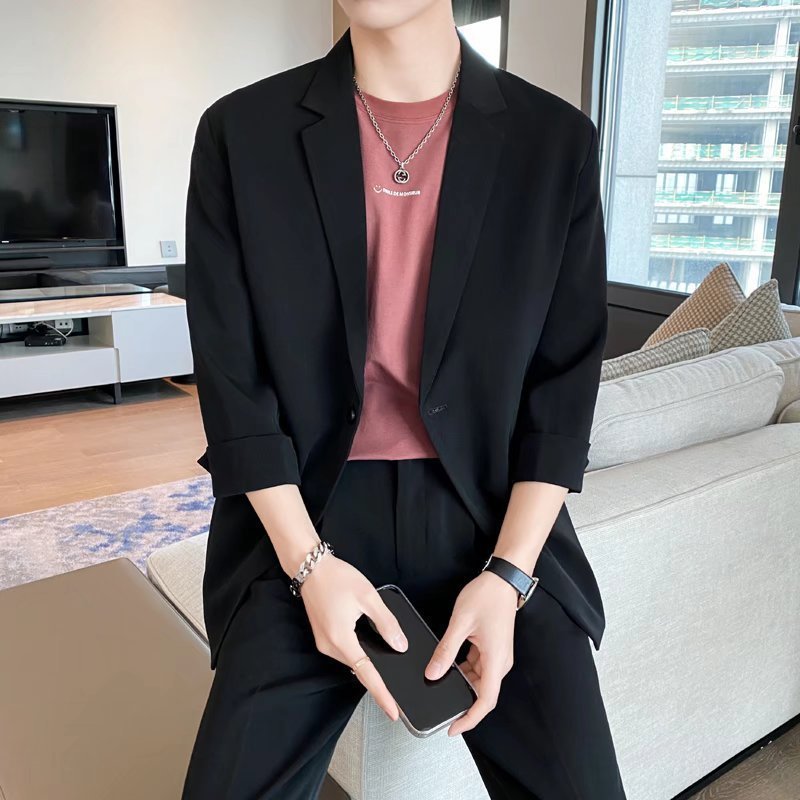 Casual Suit Men's Trendy Baggy Coat